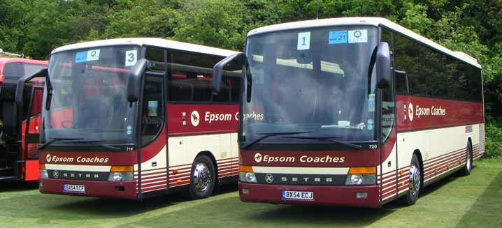 Epsom Coaches Setra S315GT-HD 719 & 720